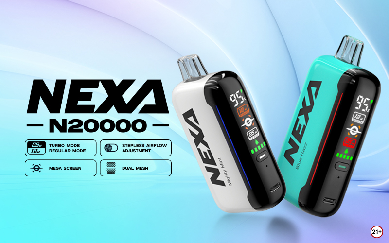 Introducing the NEXA N20000: A Game-Changer in Disposable Vaping缩略图