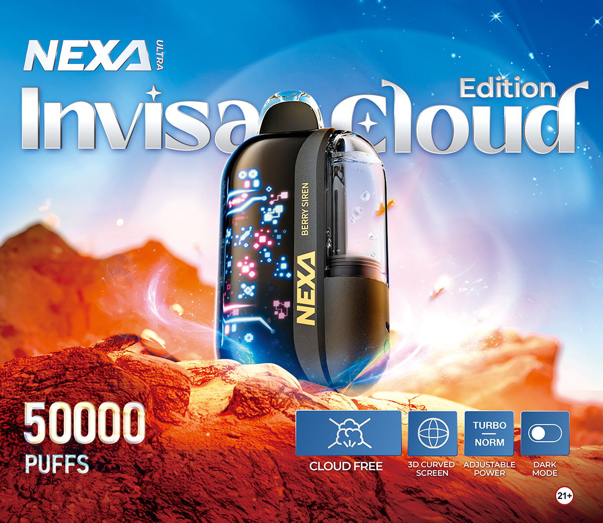The Industry's First Cloud-Free Disposable is Coming: NEXA ULTRA InvisaCloud Edition缩略图