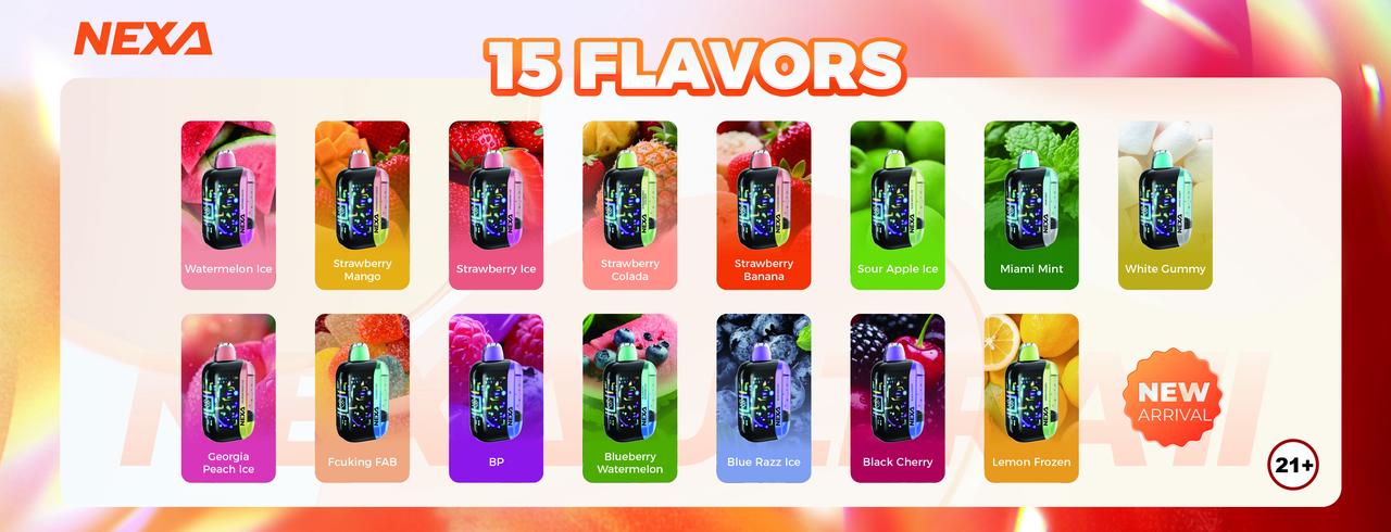 Best Disposable Vape Flavors in 2026: NEXA's Top Picks插图8 Best Disposable Vape Flavors in 2026: NEXA's Top Picks插图8